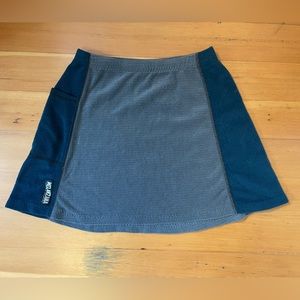 Melanzana fleece skirt, size xs